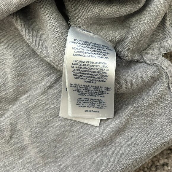 2018 Chaps Grey Polo Short Sleeve Shirt Men's Size XL Cotton - Picture 4 of 6